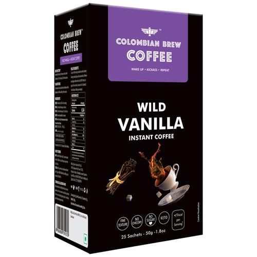 Colombian Brew Coffee Instant Coffee - Vanilla, 50 g-7.webp